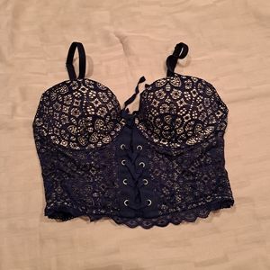 Victoria’s Secret Demi Push-up Longline Padded Bra